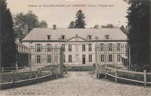 AK / Ansichtskarte Villers-Helon Soissons 02 Aisne Chateau de Villers Helon par Longpont Facade Sud