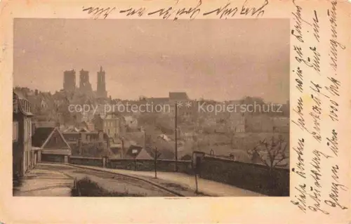 AK / Ansichtskarte LAON 02 Aisne Panorama mit Kathedrale