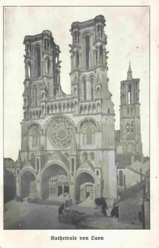 AK / Ansichtskarte LAON 02 Aisne Kathedrale