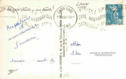 AK / Ansichtskarte LAON 02 Aisne Vue panoramique