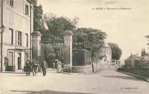 AK / Ansichtskarte LAON 02 Aisne Entree de la Prefecture