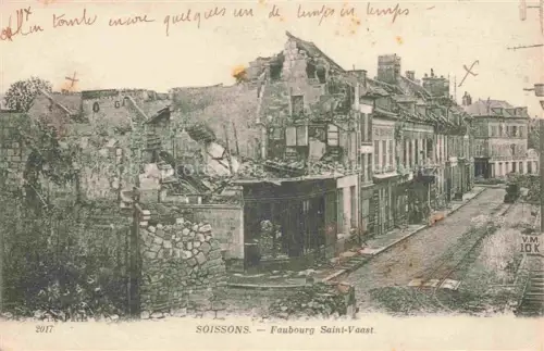AK / Ansichtskarte Soissons 02 Aisne Faubourg Saint Vaast