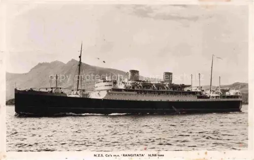 AK / Ansichtskarte Dampfer Binnenschifffahrt Rangitata