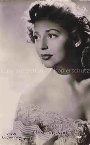 AK / Ansichtskarte Actrice Attore Attrice SchauspielerIN Actor Acteur-- Anne Vernon Carboplane