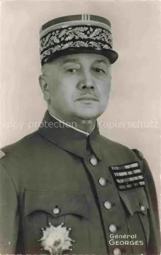 AK / Ansichtskarte Militaria France General Georges