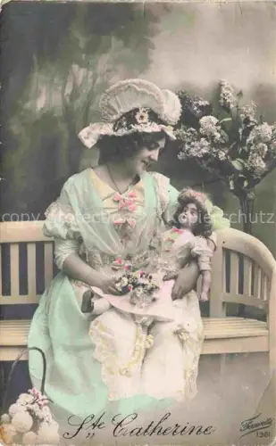 AK / Ansichtskarte Foto Fauvette Nr. 1361 Catherine Frau Puppe 