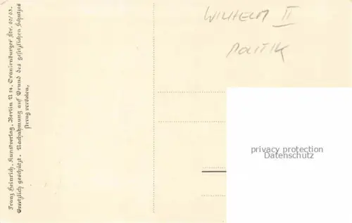 AK / Ansichtskarte Wilhelm II Adel Preussen Monarchie Potilik Gottesgericht Zeppelin