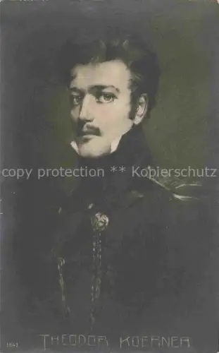 AK / Ansichtskarte KoeRNER Theodor (1791-1813) Dichter Politiker Nr. 1842