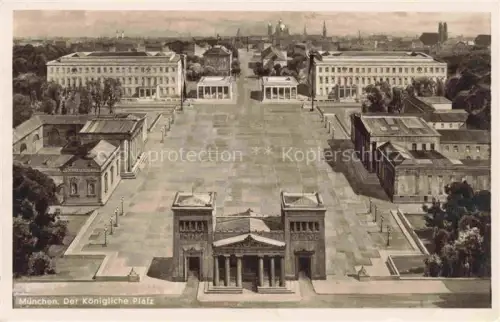 AK / Ansichtskarte WAGNER Richard Kuenstlerkarte Muenchen der Koenigliche Platz 