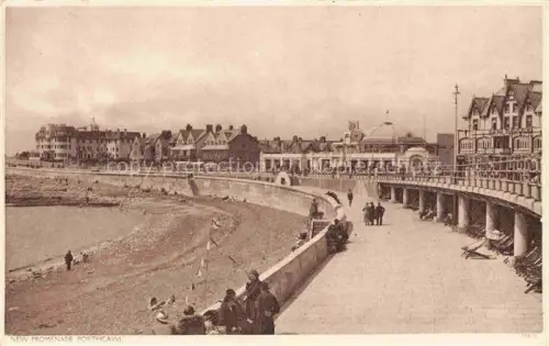 AK / Ansichtskarte Porthcawl Bridgend Wales UK Promenade Beach