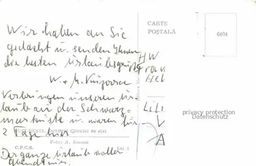 AK / Ansichtskarte Bucuresti Bukarest Bucaresti RO Cartierul Circului de stat