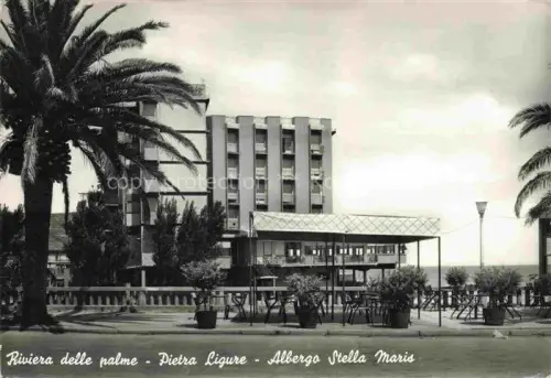 AK / Ansichtskarte Pietra Ligure Pietraligure IT Albergo Stella Maris Riviera delle palme