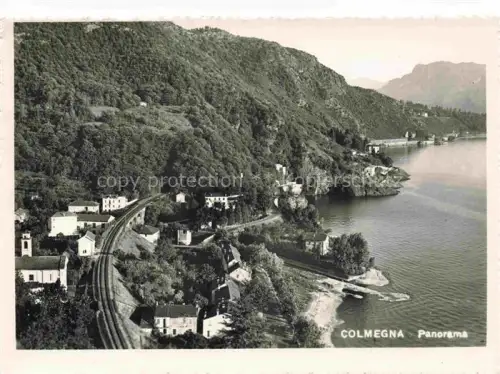 AK / Ansichtskarte Colmegna Lago Maggiore IT Panorama