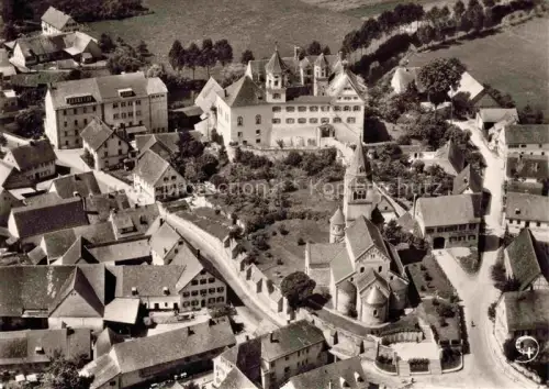 AK / Ansichtskarte Brenz Sontheim Heidenheim BW Romanische Saeulenbasilika 13. Jhdt. Schloss 17. Jhdt. Heimatmuseum