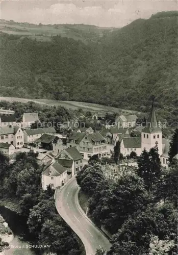 AK / Ansichtskarte Schuld Ahr Ahrweiler Rheinland-Pfalz Teilansicht Luftkurort mit Kirche