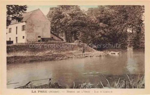 AK / Ansichtskarte La Fere LAON 02 Aisne Bords de l'Oise Ile d'Amour