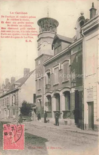 AK / Ansichtskarte La Fere LAON 02 Aisne Le Carillon