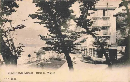 AK / Ansichtskarte Bouveret Le Bouveret Port-Valais Monthey VS Hotel de l'Aiglon