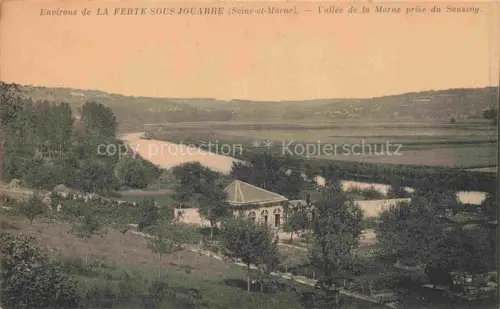 AK / Ansichtskarte La Ferte-sous-Jouarre Meaux 77 Seine-et-Marne Vallee de la Marne prise du Soussoy