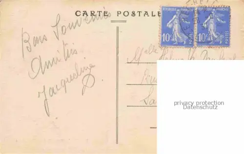 AK / Ansichtskarte Le Bec-Hellouin 27 Eure Vue d'ensemble de l'Abbaye prise de la Tour