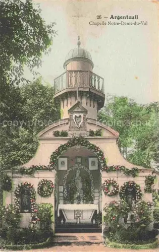 AK / Ansichtskarte Argenteuil 95 Val-d Oise Chapelle Notre Dame du Val
