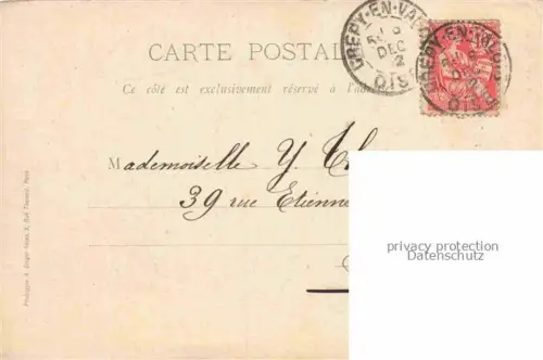 AK / Ansichtskarte Crepy-en-Valois SENLIS 60 Oise Le Clocher de l'eglise St Thomas