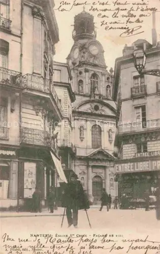 AK / Ansichtskarte NANTES 44 Loire-Atlantique Eglise Ste Croix Facade de 1685