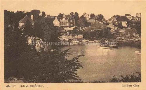 AK / Ansichtskarte Ile-de-Brehat Saint-Brieuc 22 Cotes-d Armor Le Port Clos
