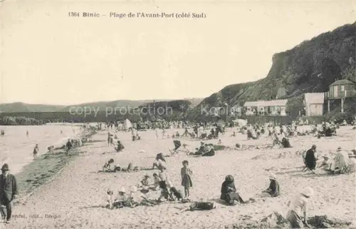 AK / Ansichtskarte Binic Saint-Brieuc 22 Cotes d Armor Plage de l'Avant Port