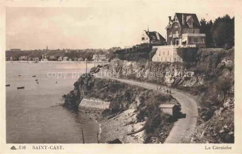 AK / Ansichtskarte Saint-Cast-le-Guildo 22 Cotes-d Armor La Corniche