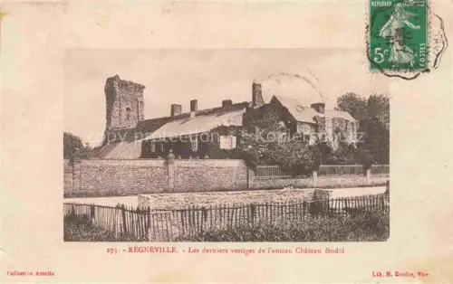 AK / Ansichtskarte Regneville-en-Haye 50 Manche Les dernieres vestiges de l'ancien Chateau feodal