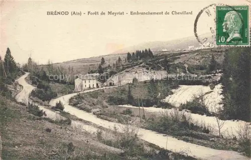 AK / Ansichtskarte Brenod Nantua 01 Ain Foret de Meyriat Embranchement de Chevillard