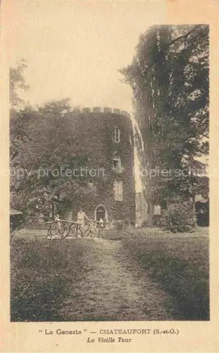AK / Ansichtskarte Chateaufort  Versailles 78 Yvelines La Geneste La Vieille Tour
