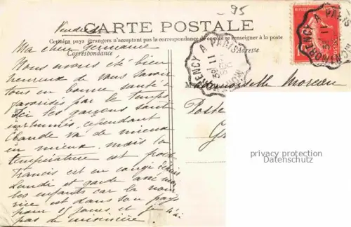 AK / Ansichtskarte Montmorency Sarcelles 95 Val-d Oise Jardin de l'Hotel de Ville Cedre du Liban