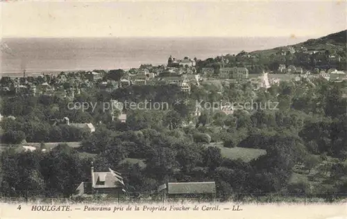 AK / Ansichtskarte HOULGATE Lisieux 14 Calvados Panorama pris de la Propriete Foucher de Careil