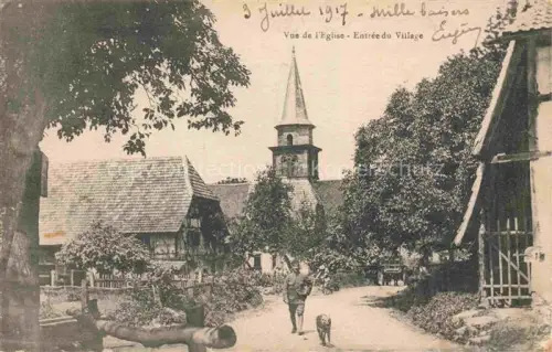 AK / Ansichtskarte BELFORT 90 Vue de l'Eglise Entree du Village