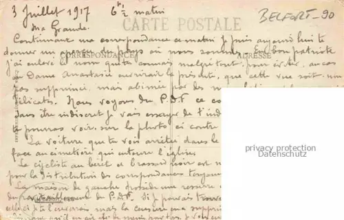 AK / Ansichtskarte BELFORT 90 Vue de l'Eglise Entree du Village