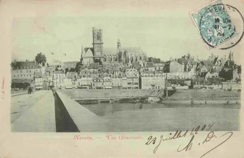 AK / Ansichtskarte NEVERS 58 Nievre Vue generale