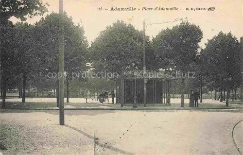 AK / Ansichtskarte Adamville Saint-Maur-des-Fosses 94 Val-de-Marne Place d'Adamville