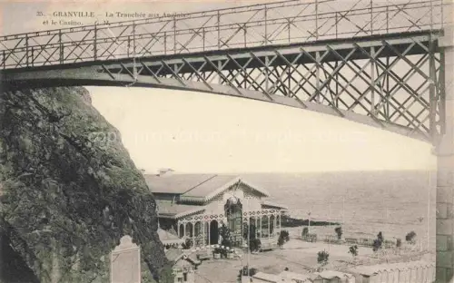 AK / Ansichtskarte GRANVILLE 50 Manche La Tranchee aux Anglais et le Casino