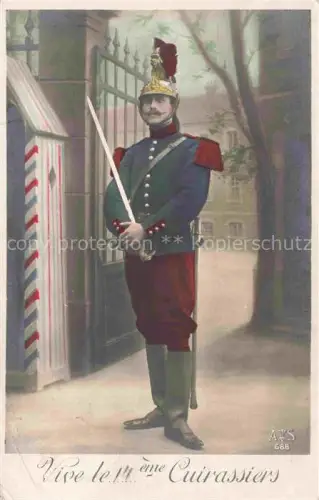AK / Ansichtskarte Foto AWS Nr. 688 Cuirassiers