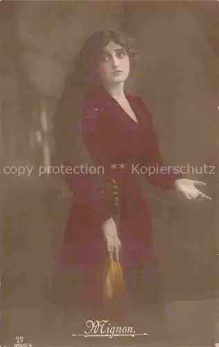 AK / Ansichtskarte MIGNON Maedchen Goethe G.G.C.T. Nr. 3003/4 