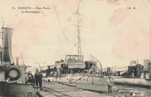 AK / Ansichtskarte BIZERTE Tunesie Bale Ponty La Bourrasque