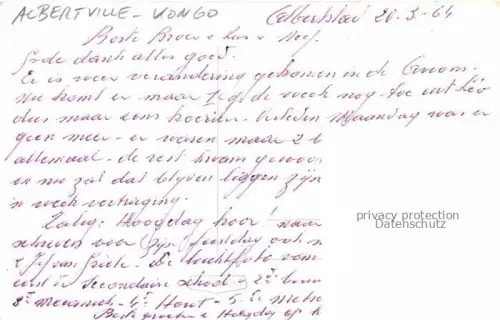 AK / Ansichtskarte Albertville Tanganyka Kongo Fliegeraufnahme