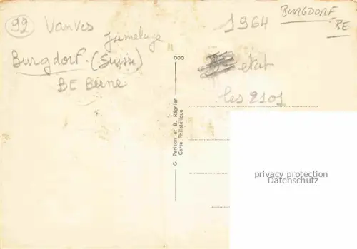 AK / Ansichtskarte BURGDORF BE Jumelage Européen