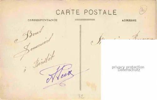 AK / Ansichtskarte Foret-de-Berce Jupilles 72 Sarthe Rond du Clocher