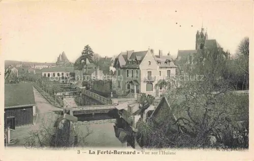 AK / Ansichtskarte La Ferte-Bernard MAMERS 72 Sarthe Vue sur l'Huisne