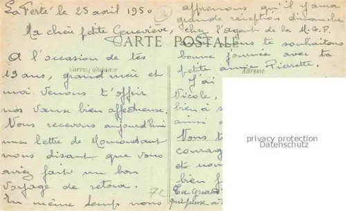 AK / Ansichtskarte La Ferte-Bernard MAMERS 72 Sarthe Place de la République et vue panoramique