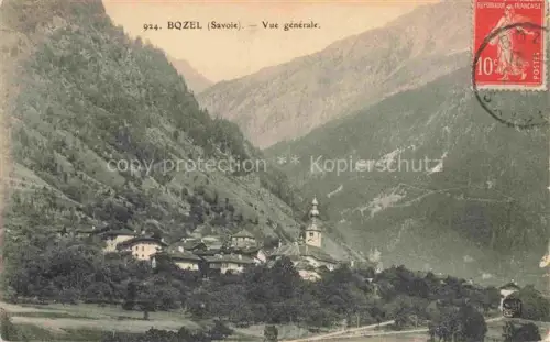 AK / Ansichtskarte Bozel Albertville 73 Savoie Vue générale Alpes