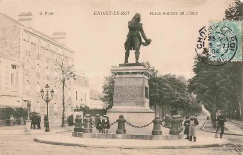 AK / Ansichtskarte Choisy-le-Roi Creteil 94 Val-de-Marne Place Rouget de l'Isle
